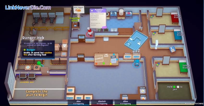 Hình ảnh trong game PlateUp! (screenshot) Hình ảnh trong game PlateUp! (screenshot)