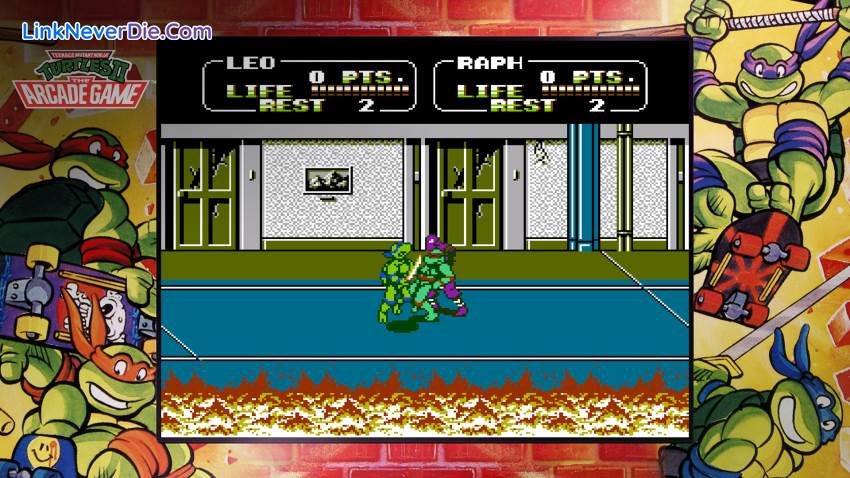 Hình ảnh trong game Teenage Mutant Ninja Turtles: The Cowabunga Collection (screenshot) Hình ảnh trong game Teenage Mutant Ninja Turtles: The Cowabunga Collection (screenshot)