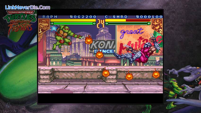 Hình ảnh trong game Teenage Mutant Ninja Turtles: The Cowabunga Collection (screenshot) Hình ảnh trong game Teenage Mutant Ninja Turtles: The Cowabunga Collection (screenshot)