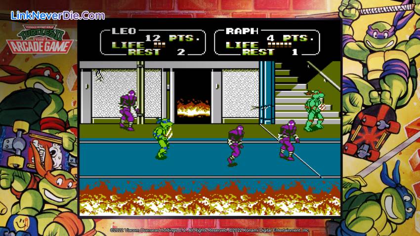 Hình ảnh trong game Teenage Mutant Ninja Turtles: The Cowabunga Collection (screenshot) Hình ảnh trong game Teenage Mutant Ninja Turtles: The Cowabunga Collection (screenshot)