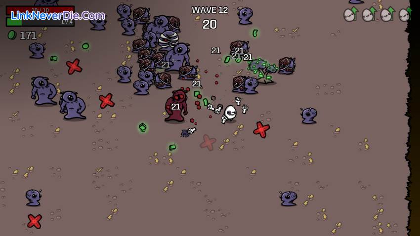 Hình ảnh trong game Brotato (screenshot) Hình ảnh trong game Brotato (screenshot)