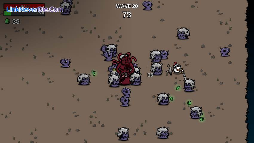 Hình ảnh trong game Brotato (screenshot) Hình ảnh trong game Brotato (screenshot)