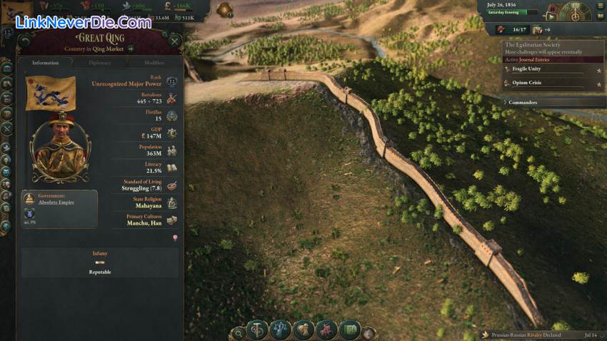 Hình ảnh trong game Victoria 3 (screenshot) Hình ảnh trong game Victoria 3 (screenshot)