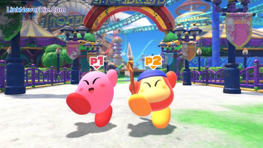 Hình ảnh trong game Kirby and the Forgotten Land (screenshot) Hình ảnh trong game Kirby and the Forgotten Land (screenshot)