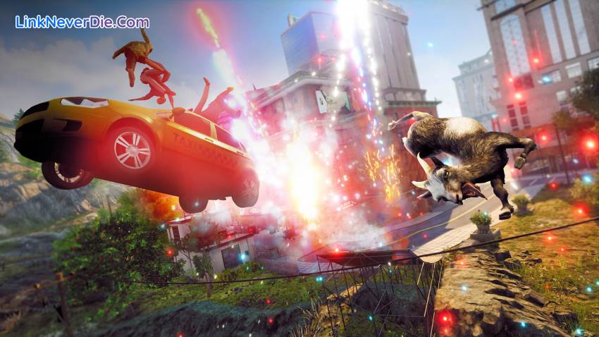 Hình ảnh trong game Goat Simulator 3 (screenshot) Hình ảnh trong game Goat Simulator 3 (screenshot)
