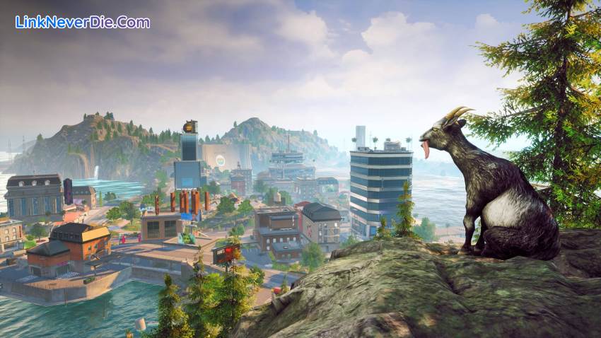 Hình ảnh trong game Goat Simulator 3 (screenshot) Hình ảnh trong game Goat Simulator 3 (screenshot)