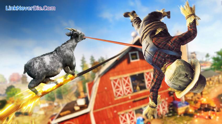 Hình ảnh trong game Goat Simulator 3 (screenshot) Hình ảnh trong game Goat Simulator 3 (screenshot)
