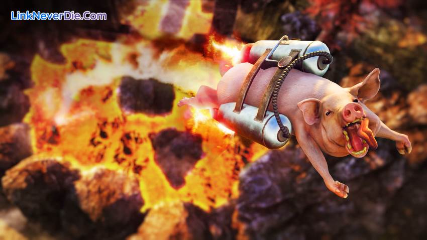 Hình ảnh trong game Goat Simulator 3 (screenshot) Hình ảnh trong game Goat Simulator 3 (screenshot)