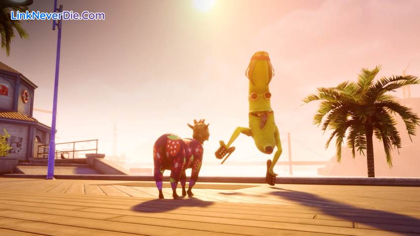 Hình ảnh trong game Goat Simulator 3 (screenshot) Hình ảnh trong game Goat Simulator 3 (screenshot)