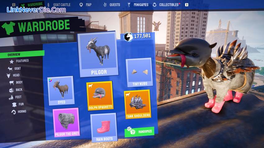 Hình ảnh trong game Goat Simulator 3 (screenshot) Hình ảnh trong game Goat Simulator 3 (screenshot)