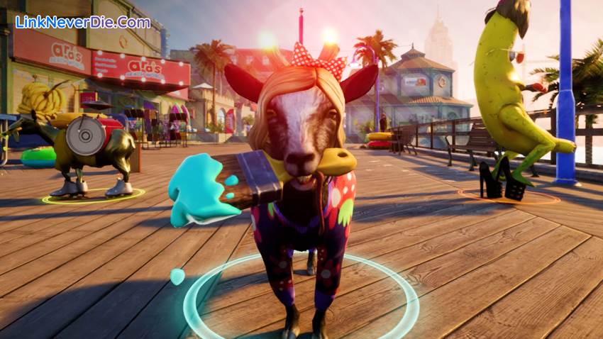 Hình ảnh trong game Goat Simulator 3 (screenshot) Hình ảnh trong game Goat Simulator 3 (screenshot)