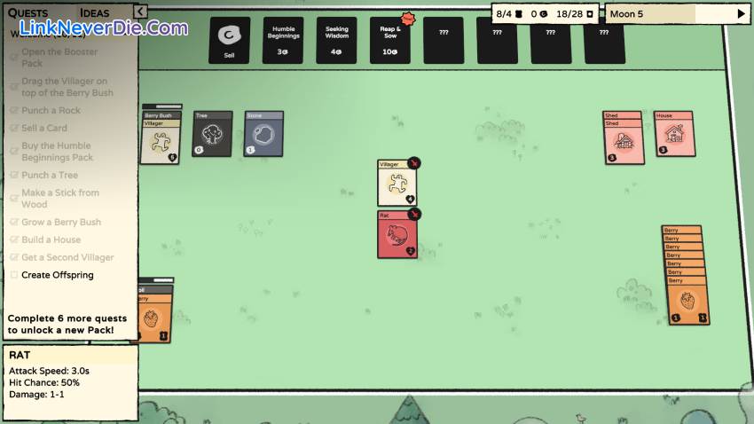 Hình ảnh trong game Stacklands (screenshot) Hình ảnh trong game Stacklands (screenshot)