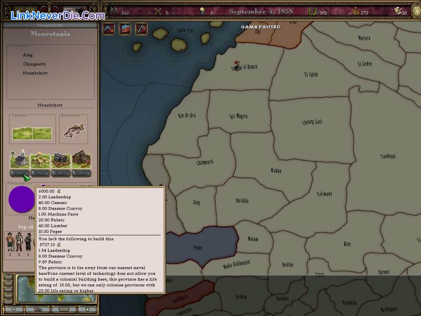 Hình ảnh trong game Victoria I Complete (screenshot) Hình ảnh trong game Victoria I Complete (screenshot)
