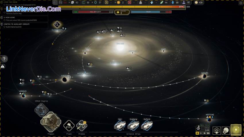 Hình ảnh trong game IXION (screenshot) Hình ảnh trong game IXION (screenshot)