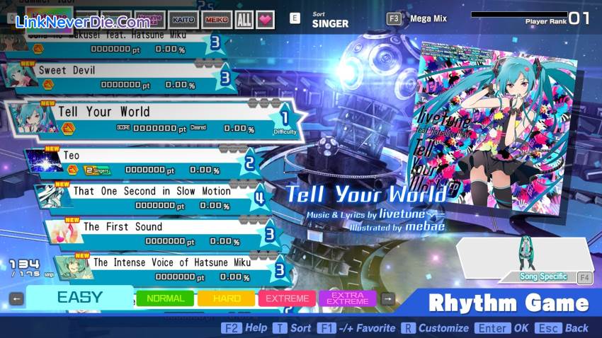 Hình ảnh trong game Hatsune Miku: Project DIVA Mega Mix (screenshot) Hình ảnh trong game Hatsune Miku: Project DIVA Mega Mix (screenshot)