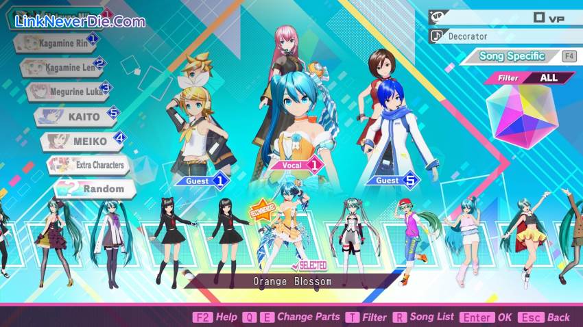 Hình ảnh trong game Hatsune Miku: Project DIVA Mega Mix (screenshot) Hình ảnh trong game Hatsune Miku: Project DIVA Mega Mix (screenshot)