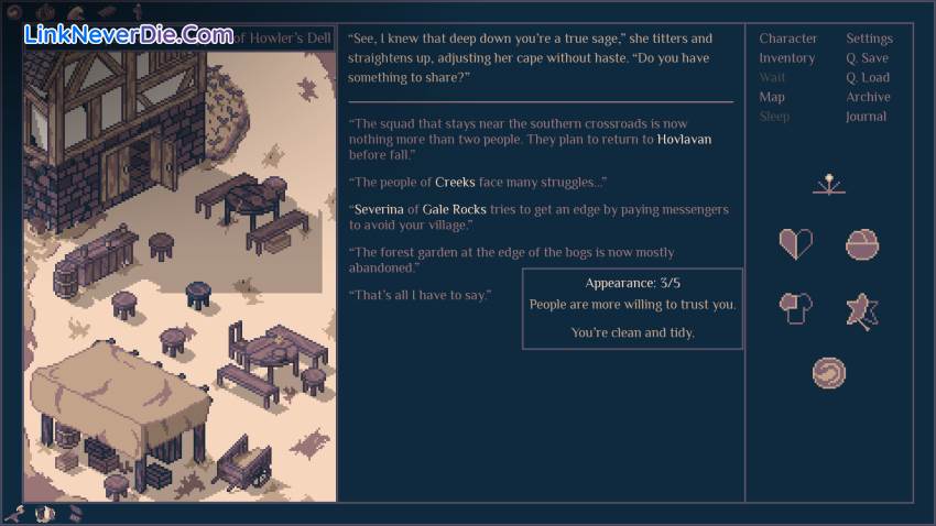 Hình ảnh trong game Roadwarden (screenshot) Hình ảnh trong game Roadwarden (screenshot)