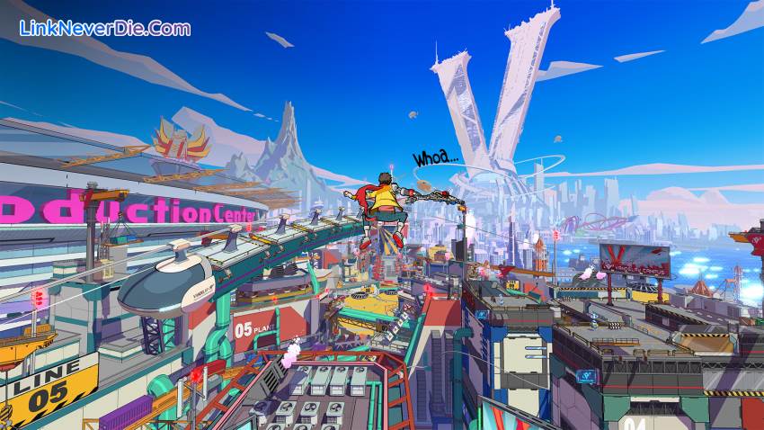 Hình ảnh trong game Hi-Fi RUSH (screenshot) Hình ảnh trong game Hi-Fi RUSH (screenshot)