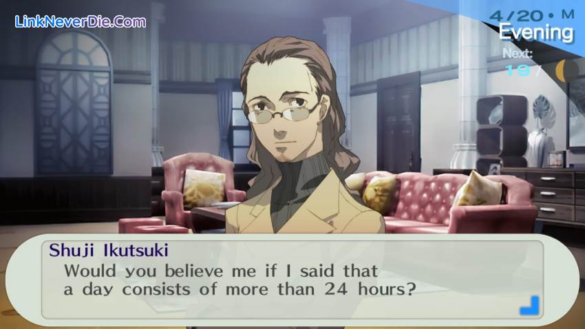 Hình ảnh trong game Persona 3 Portable (screenshot) Hình ảnh trong game Persona 3 Portable (screenshot)