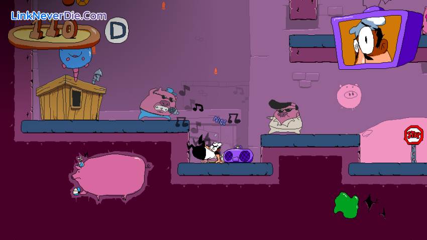 Hình ảnh trong game Pizza Tower (screenshot) Hình ảnh trong game Pizza Tower (screenshot)