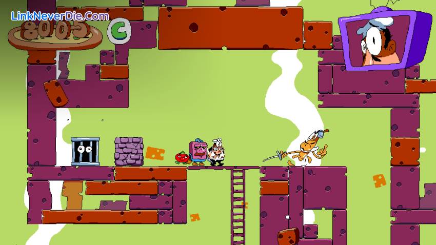 Hình ảnh trong game Pizza Tower (screenshot) Hình ảnh trong game Pizza Tower (screenshot)