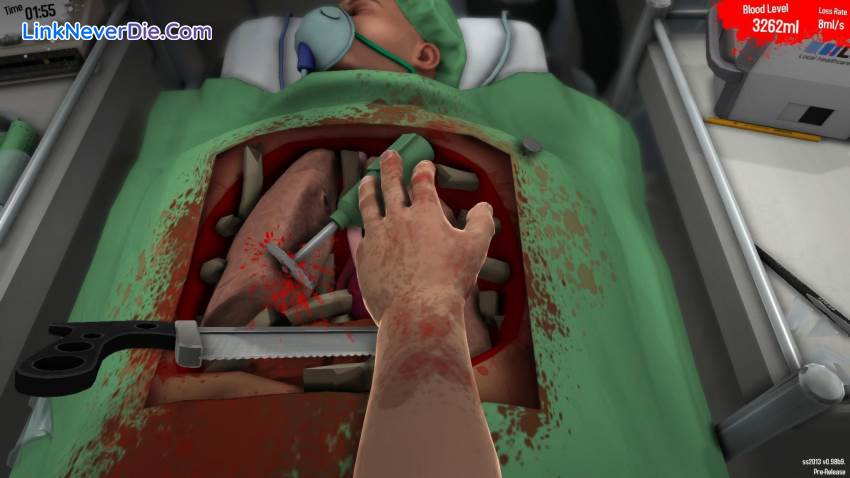 Hình ảnh trong game Surgeon Simulator (screenshot) Hình ảnh trong game Surgeon Simulator (screenshot)