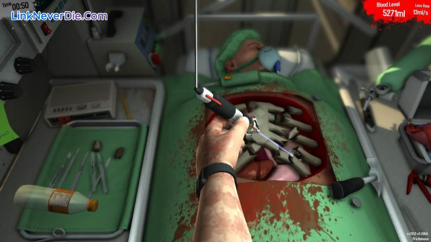 Hình ảnh trong game Surgeon Simulator (screenshot) Hình ảnh trong game Surgeon Simulator (screenshot)