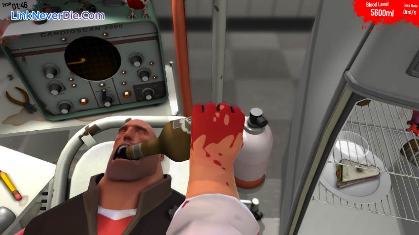 Hình ảnh trong game Surgeon Simulator (screenshot) Hình ảnh trong game Surgeon Simulator (screenshot)