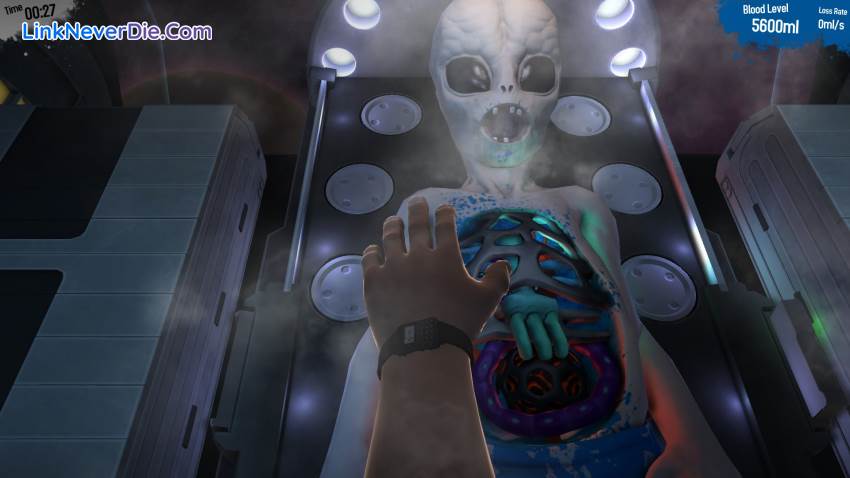 Hình ảnh trong game Surgeon Simulator (screenshot) Hình ảnh trong game Surgeon Simulator (screenshot)