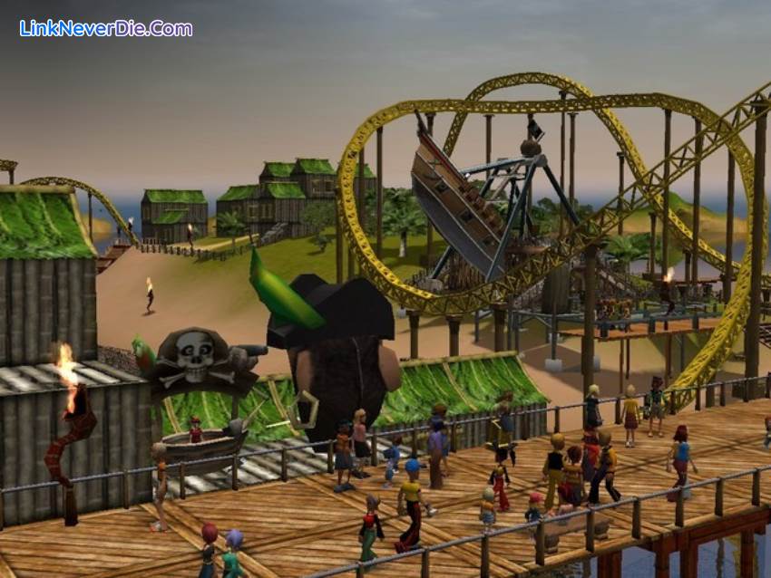 Hình ảnh trong game RollerCoaster Tycoon 3 (screenshot) Hình ảnh trong game RollerCoaster Tycoon 3 (screenshot)