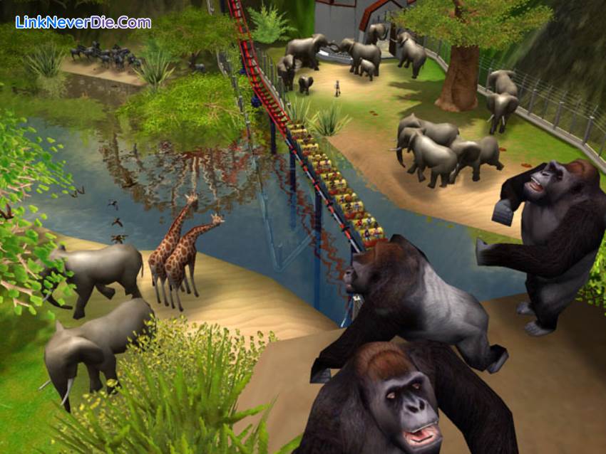 Hình ảnh trong game RollerCoaster Tycoon 3 (screenshot) Hình ảnh trong game RollerCoaster Tycoon 3 (screenshot)