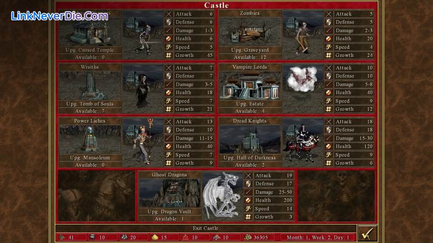 Hình ảnh trong game Heroes of Might and Magic 4: Complete (screenshot) Hình ảnh trong game Heroes of Might and Magic 4: Complete (screenshot)