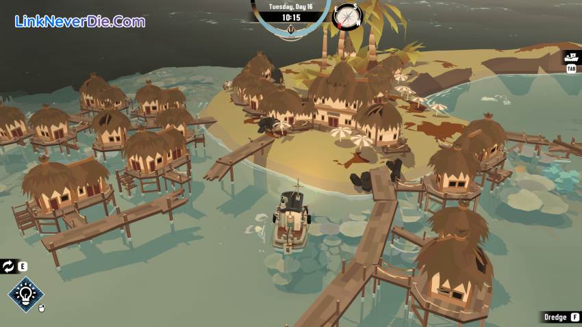 Hình ảnh trong game DREDGE (screenshot) Hình ảnh trong game DREDGE (screenshot)