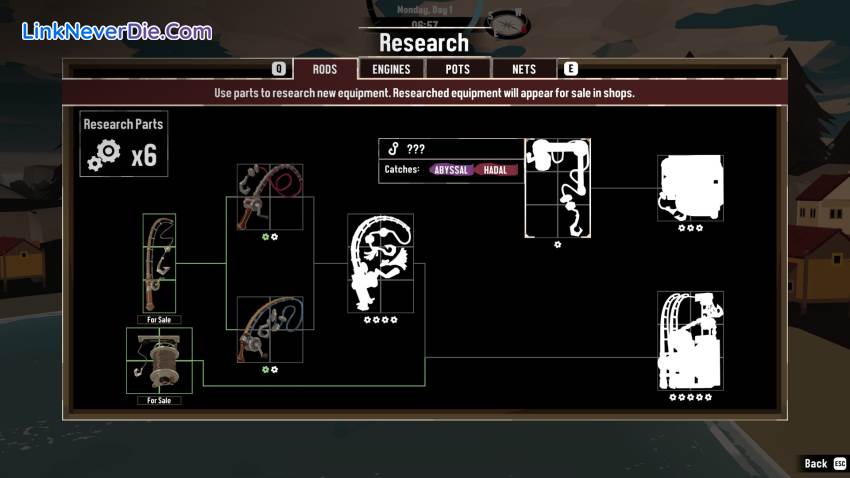 Hình ảnh trong game DREDGE (screenshot) Hình ảnh trong game DREDGE (screenshot)
