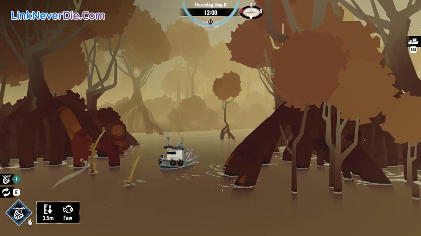 Hình ảnh trong game DREDGE (screenshot) Hình ảnh trong game DREDGE (screenshot)
