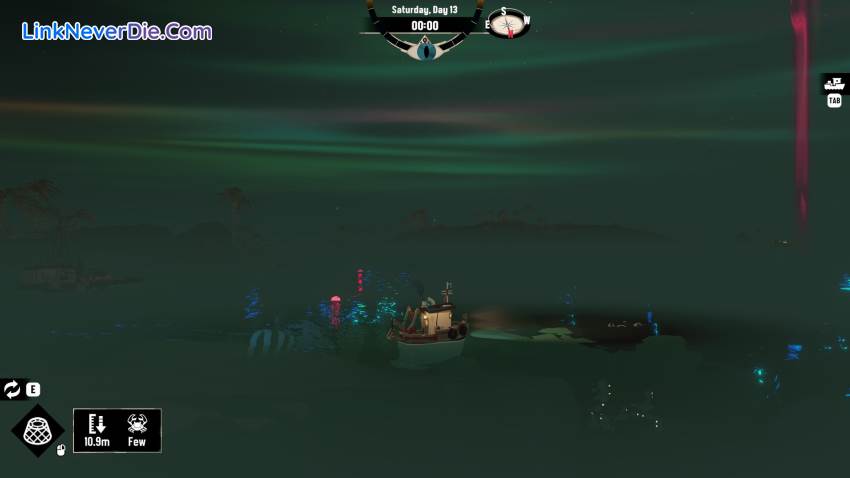 Hình ảnh trong game DREDGE (screenshot) Hình ảnh trong game DREDGE (screenshot)
