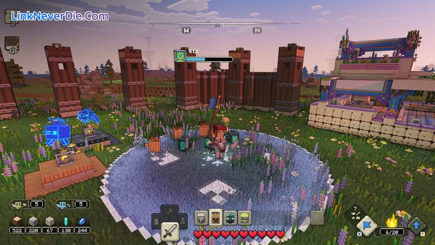 Hình ảnh trong game Minecraft Legends (screenshot) Hình ảnh trong game Minecraft Legends (screenshot)