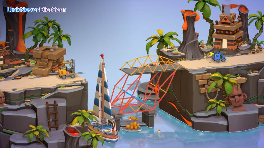 Hình ảnh trong game Poly Bridge 3 (screenshot) Hình ảnh trong game Poly Bridge 3 (screenshot)