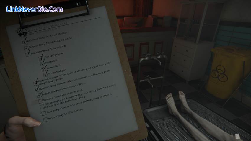 Hình ảnh trong game The Mortuary Assistant (screenshot) Hình ảnh trong game The Mortuary Assistant (screenshot)
