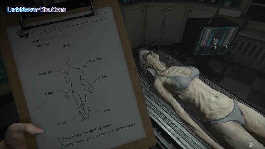 Hình ảnh trong game The Mortuary Assistant (screenshot) Hình ảnh trong game The Mortuary Assistant (screenshot)