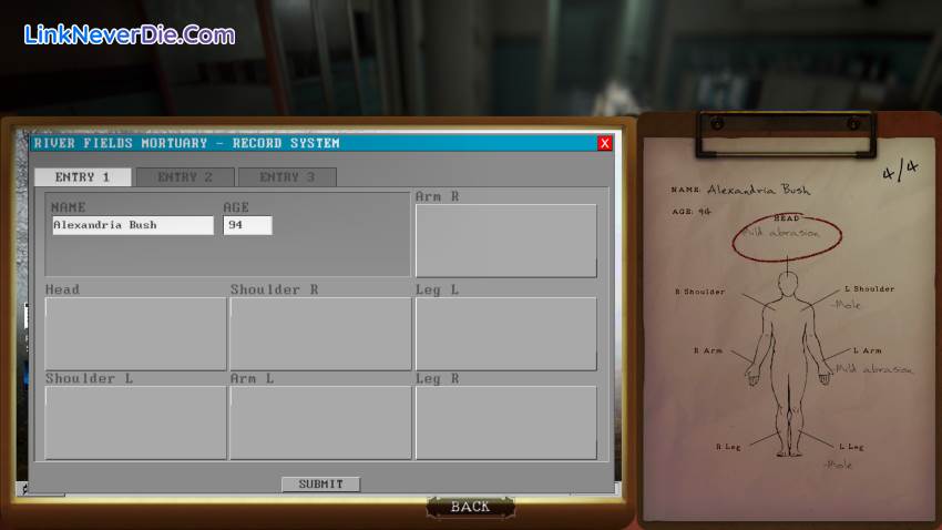 Hình ảnh trong game The Mortuary Assistant (screenshot) Hình ảnh trong game The Mortuary Assistant (screenshot)
