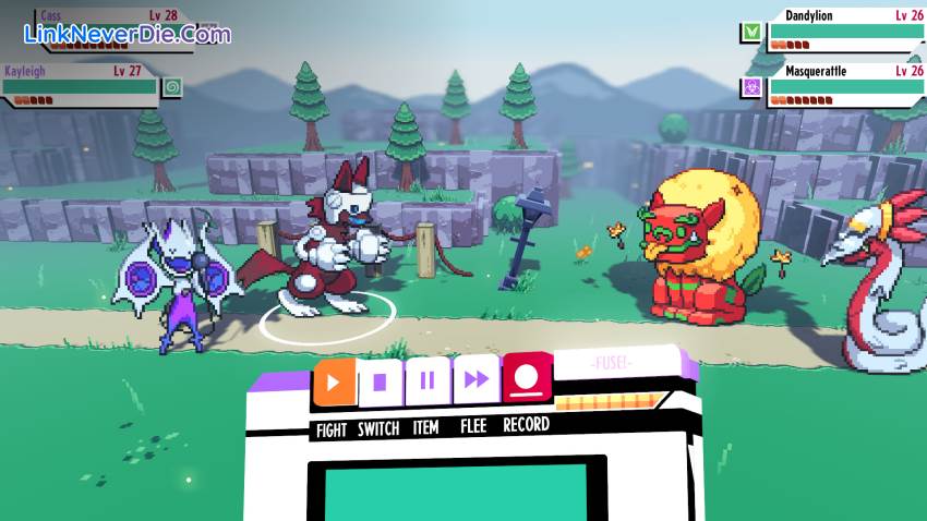 Hình ảnh trong game Cassette Beasts (screenshot) Hình ảnh trong game Cassette Beasts (screenshot)