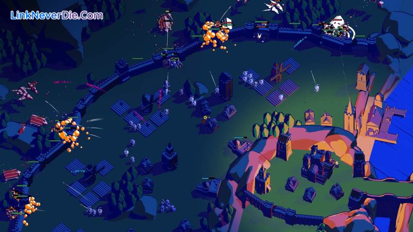 Hình ảnh trong game Thronefall (screenshot) Hình ảnh trong game Thronefall (screenshot)