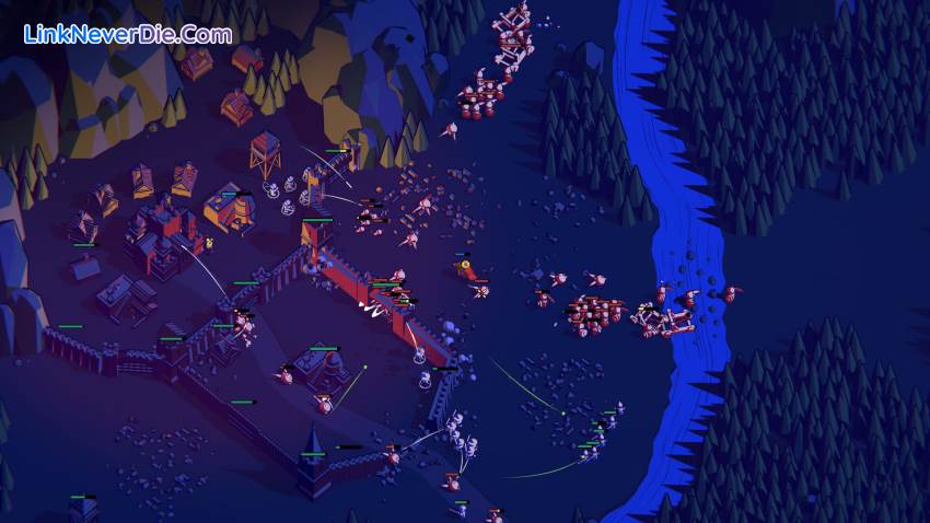 Hình ảnh trong game Thronefall (screenshot) Hình ảnh trong game Thronefall (screenshot)