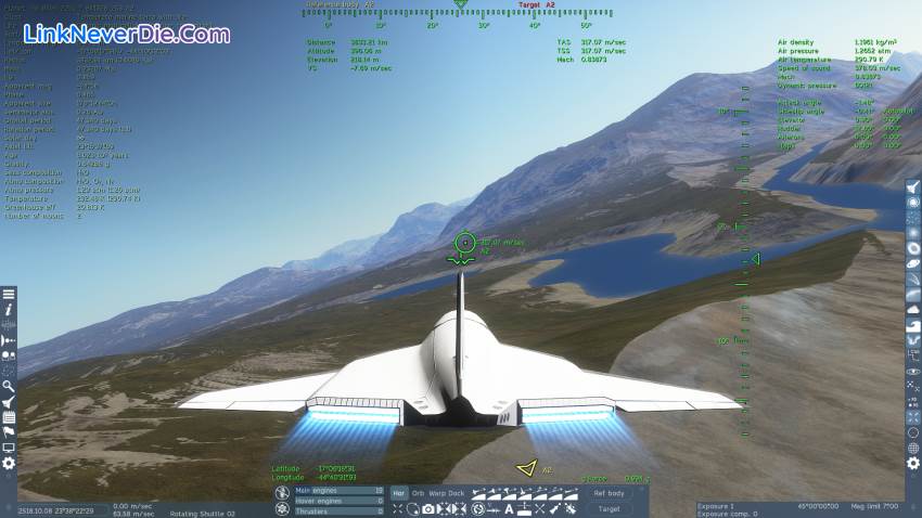 Hình ảnh trong game SpaceEngine (screenshot) Hình ảnh trong game SpaceEngine (screenshot)