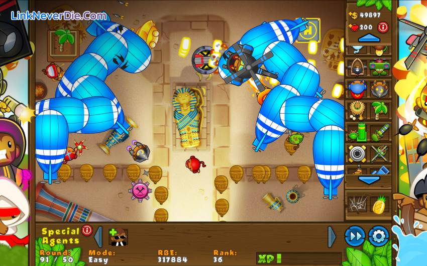 Hình ảnh trong game Bloons TD 5 (screenshot) Hình ảnh trong game Bloons TD 5 (screenshot)
