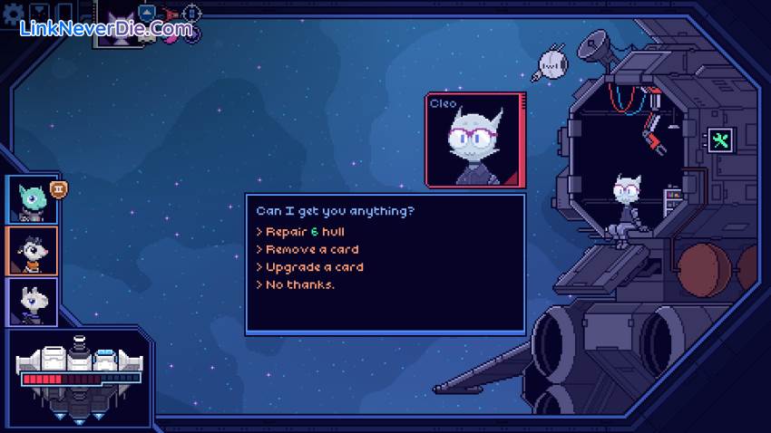 Hình ảnh trong game Cobalt Core (screenshot) Hình ảnh trong game Cobalt Core (screenshot)