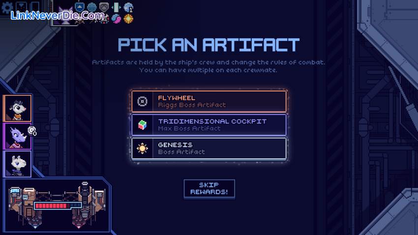 Hình ảnh trong game Cobalt Core (screenshot) Hình ảnh trong game Cobalt Core (screenshot)
