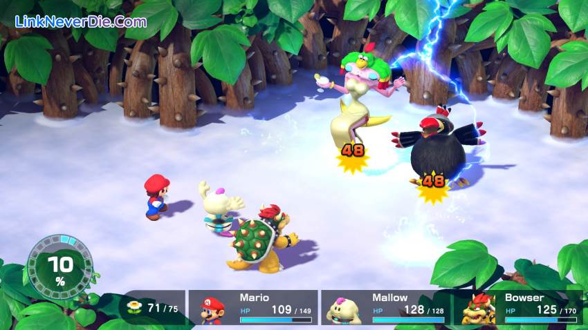 Hình ảnh trong game Super Mario RPG (screenshot) Hình ảnh trong game Super Mario RPG (screenshot)