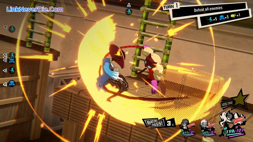 Hình ảnh trong game Persona 5 Tactica (screenshot) Hình ảnh trong game Persona 5 Tactica (screenshot)